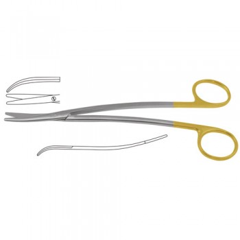 TC Metzenbaum-Fine Dissecting Scissor - Slender Pattern Curved - S Shaped Stainless Steel, 20.5 cm - 8"